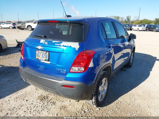Продаж на аукціоні авто 2016 Chevrolet Trax 1ls, vin: KL7CJNSB1GB657732, номер лоту: 46282132