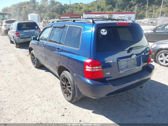 2003 Toyota Highlander V6 მანქანა იყიდება აუქციონზე, vin: JTEHF21A730098805, აუქციონის ნომერი: 46282186