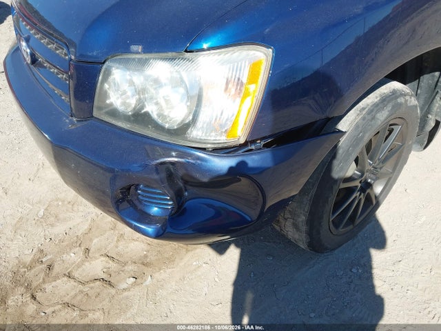 2003 Toyota Highlander V6 მანქანა იყიდება აუქციონზე, vin: JTEHF21A730098805, აუქციონის ნომერი: 46282186