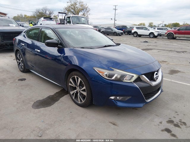 2017 Nissan Maxima 3.5 S მანქანა იყიდება აუქციონზე, vin: 1N4AA6AP8HC423294, აუქციონის ნომერი: 46282495