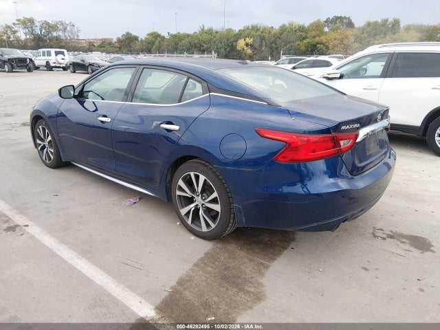 2017 Nissan Maxima 3.5 S მანქანა იყიდება აუქციონზე, vin: 1N4AA6AP8HC423294, აუქციონის ნომერი: 46282495