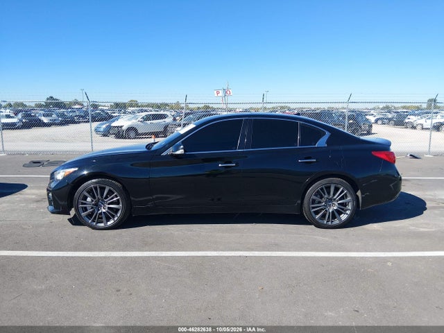 Auction sale of the 2016 Infiniti Q50 3.0t Red Sport 400, vin: JN1FV7AR8GM450650, lot number: 46282638