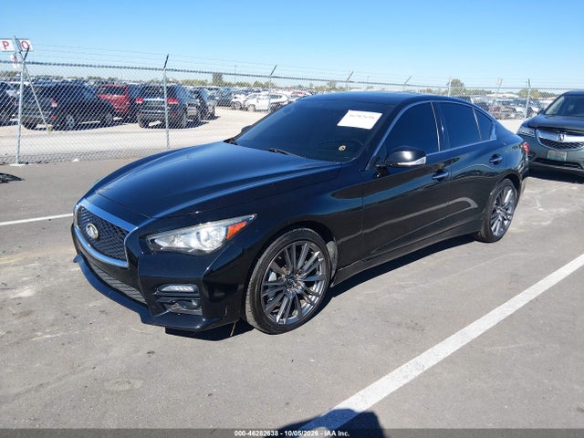 Auction sale of the 2016 Infiniti Q50 3.0t Red Sport 400, vin: JN1FV7AR8GM450650, lot number: 46282638