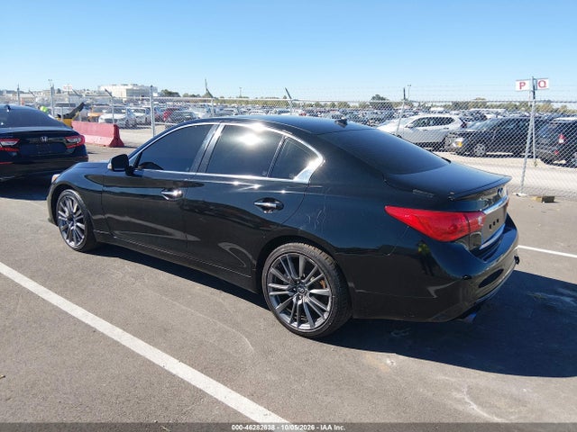 Auction sale of the 2016 Infiniti Q50 3.0t Red Sport 400, vin: JN1FV7AR8GM450650, lot number: 46282638