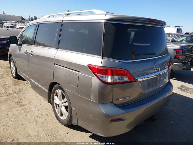 Продаж на аукціоні авто 2011 Nissan Quest Sl, vin: JN8AE2KP3B9007975, номер лоту: 46282723