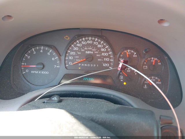 Aukcja sprzedaży 2008 Chevrolet Trailblazer Lt, vin: 1GNET13M082102228, numer aukcji: 46282725