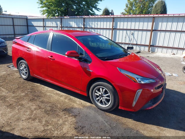 Продаж на аукціоні авто 2020 Toyota Prius Le Awd-e, vin: JTDL9RFUXL3014461, номер лоту: 46282750