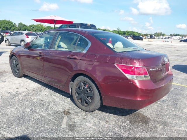 46282797 :رقم المزاد ، 1HGCP26379A160083 vin ، 2009 Honda Accord 2.4 Lx مزاد بيع