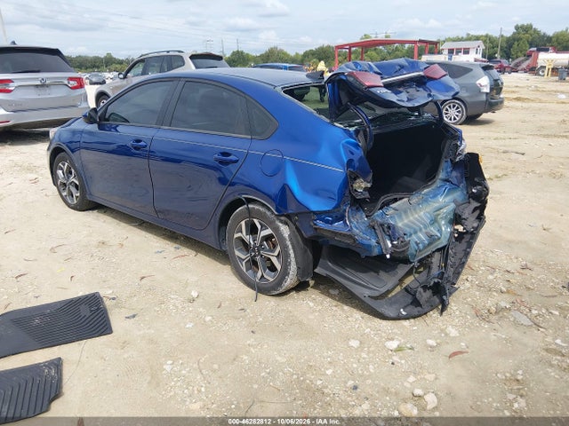 2020 Kia Forte Lxs მანქანა იყიდება აუქციონზე, vin: 3KPF24AD0LE234440, აუქციონის ნომერი: 46282812