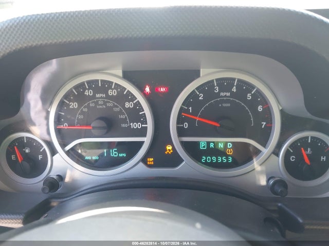 46282814 :رقم المزاد ، 1J8GA69158L625832 vin ، 2008 Jeep Wrangler Unlimited Rubicon مزاد بيع