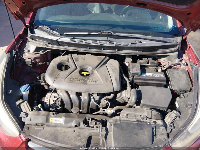 Hyundai Elantra Limited 2014 5NPDH4AE4EH471543 Image 10
