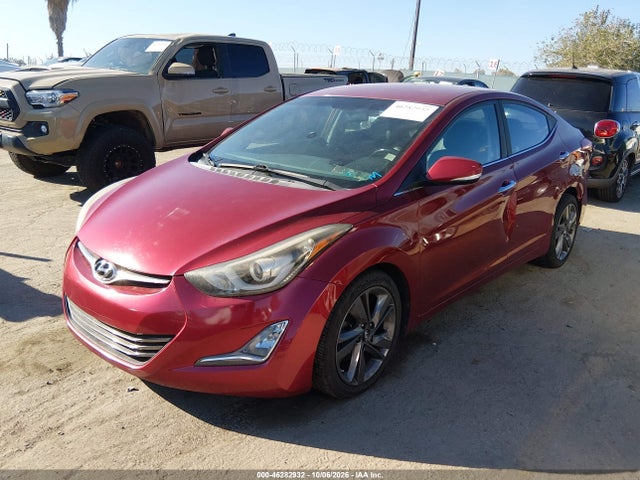 Hyundai Elantra Limited 2014 5NPDH4AE4EH471543 Image 2