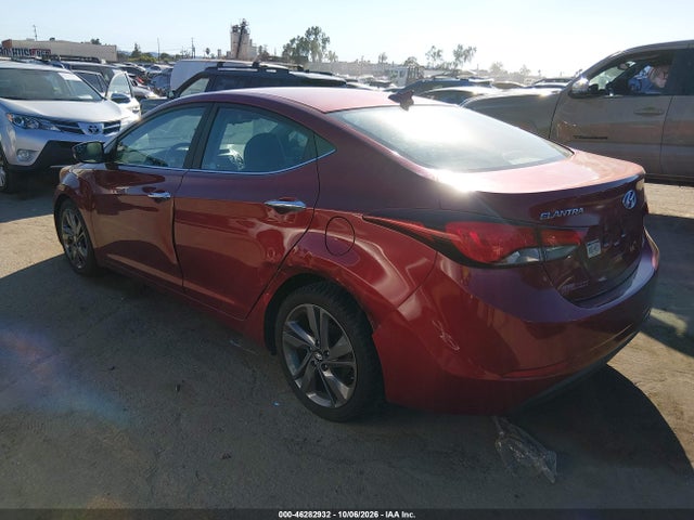 Hyundai Elantra Limited 2014 5NPDH4AE4EH471543 Image 3