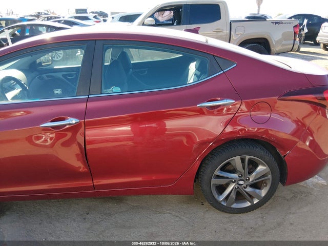Hyundai Elantra Limited 2014 5NPDH4AE4EH471543 Image 6