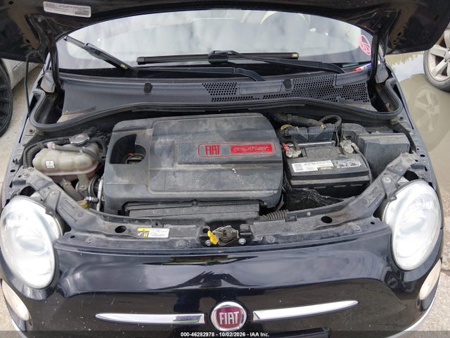 46282978 :رقم المزاد ، 3C3CFFCR8HT594266 vin ، 2017 Fiat 500 Lounge مزاد بيع