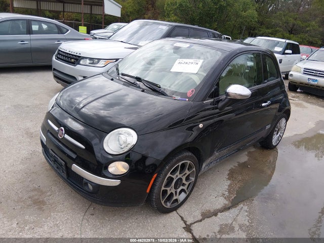 46282978 :رقم المزاد ، 3C3CFFCR8HT594266 vin ، 2017 Fiat 500 Lounge مزاد بيع