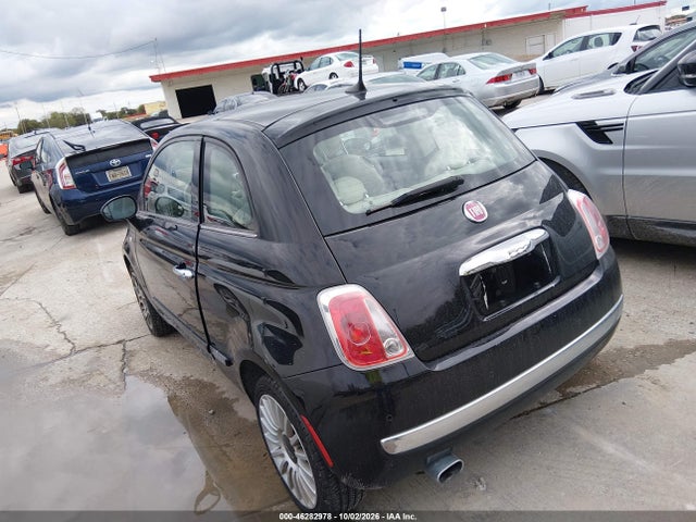 46282978 :رقم المزاد ، 3C3CFFCR8HT594266 vin ، 2017 Fiat 500 Lounge مزاد بيع