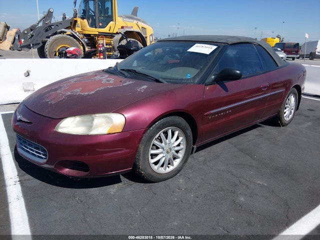 2001 Chrysler Sebring Lx მანქანა იყიდება აუქციონზე, vin: 1C3EL45U61N654008, აუქციონის ნომერი: 46283018
