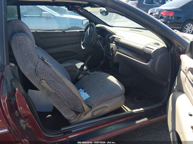 2001 Chrysler Sebring Lx მანქანა იყიდება აუქციონზე, vin: 1C3EL45U61N654008, აუქციონის ნომერი: 46283018