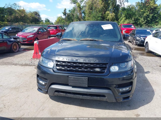 46283026 :رقم المزاد ، SALWS2PF7GA101642 vin ، 2016 Land Rover Range Rover Sport 3.0l V6 Supercharged Hse مزاد بيع
