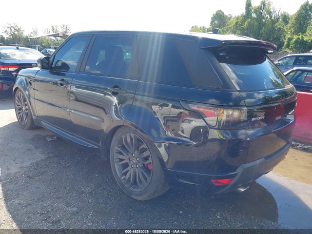 46283026 :رقم المزاد ، SALWS2PF7GA101642 vin ، 2016 Land Rover Range Rover Sport 3.0l V6 Supercharged Hse مزاد بيع