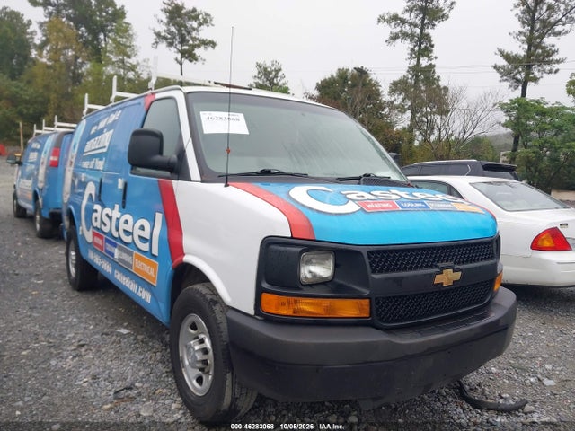46283068 :رقم المزاد ، 1GCWGFCF4F1287676 vin ، 2015 Chevrolet Express 2500 Work Van مزاد بيع
