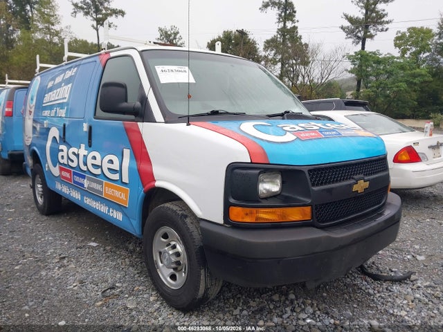 46283068 :رقم المزاد ، 1GCWGFCF4F1287676 vin ، 2015 Chevrolet Express 2500 Work Van مزاد بيع
