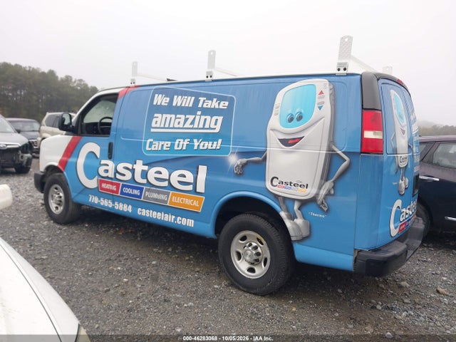 46283068 :رقم المزاد ، 1GCWGFCF4F1287676 vin ، 2015 Chevrolet Express 2500 Work Van مزاد بيع
