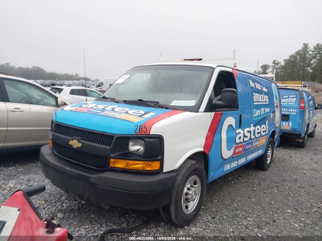 46283068 :رقم المزاد ، 1GCWGFCF4F1287676 vin ، 2015 Chevrolet Express 2500 Work Van مزاد بيع