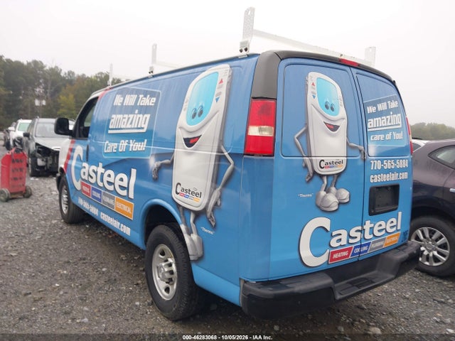 46283068 :رقم المزاد ، 1GCWGFCF4F1287676 vin ، 2015 Chevrolet Express 2500 Work Van مزاد بيع