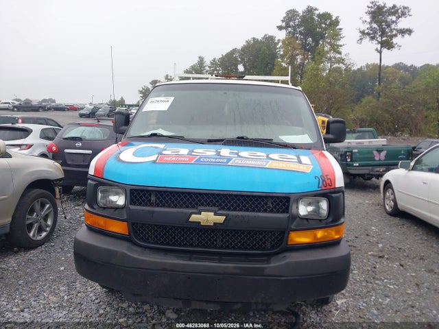 46283068 :رقم المزاد ، 1GCWGFCF4F1287676 vin ، 2015 Chevrolet Express 2500 Work Van مزاد بيع