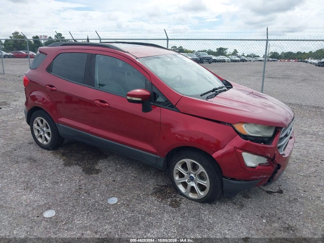 Продажа на аукционе авто 2020 Ford Ecosport Se, vin: MAJ3S2GE5LC327099, номер лота: 46283094