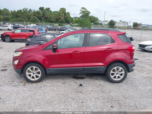 Продажа на аукционе авто 2020 Ford Ecosport Se, vin: MAJ3S2GE5LC327099, номер лота: 46283094