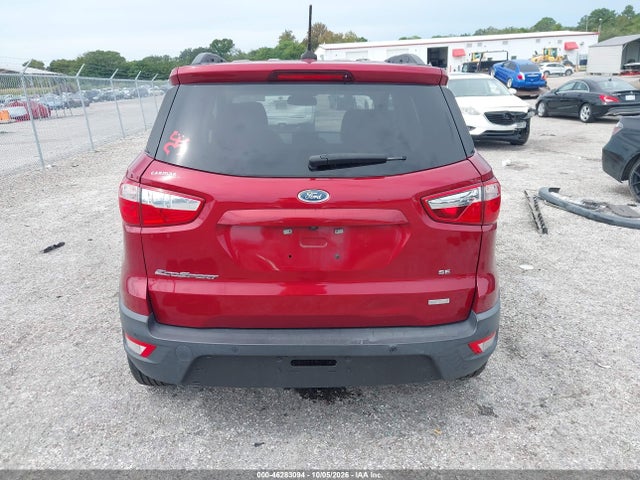 Продажа на аукционе авто 2020 Ford Ecosport Se, vin: MAJ3S2GE5LC327099, номер лота: 46283094