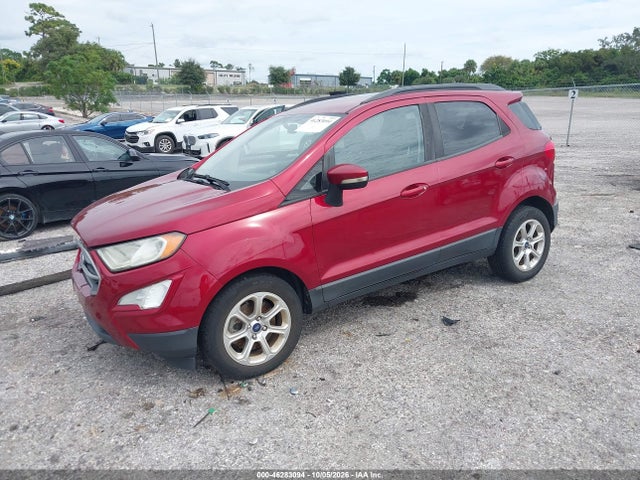 Продажа на аукционе авто 2020 Ford Ecosport Se, vin: MAJ3S2GE5LC327099, номер лота: 46283094