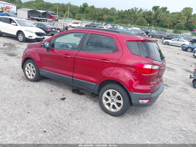 Продажа на аукционе авто 2020 Ford Ecosport Se, vin: MAJ3S2GE5LC327099, номер лота: 46283094