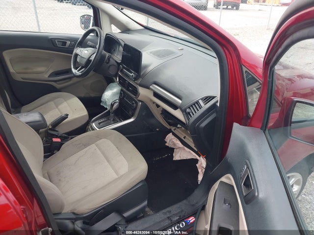 Продажа на аукционе авто 2020 Ford Ecosport Se, vin: MAJ3S2GE5LC327099, номер лота: 46283094