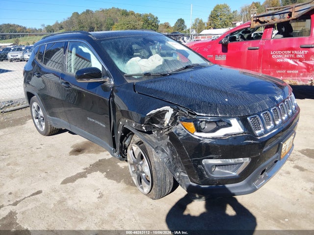 Продаж на аукціоні авто 2018 Jeep Compass Limited 4x4, vin: 3C4NJDCB2JT435520, номер лоту: 46283112