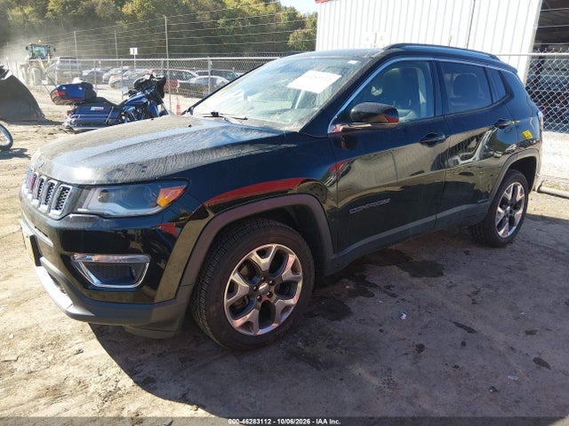 Продаж на аукціоні авто 2018 Jeep Compass Limited 4x4, vin: 3C4NJDCB2JT435520, номер лоту: 46283112