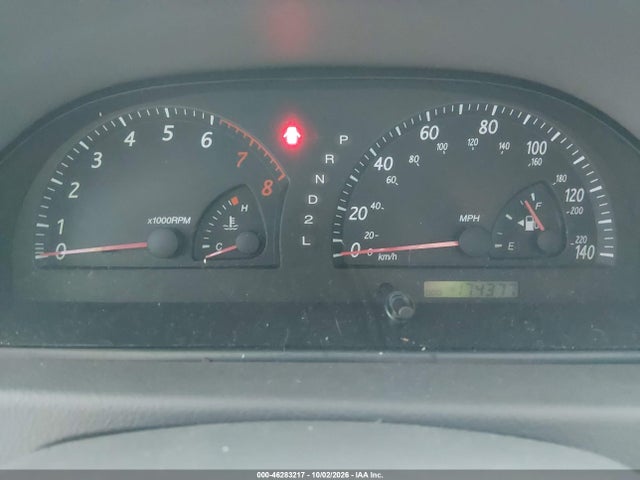 2004 Toyota Camry Le მანქანა იყიდება აუქციონზე, vin: JTDBE32K740245796, აუქციონის ნომერი: 46283217
