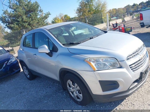 46283321 :رقم المزاد ، 3GNCJKSB3GL274902 vin ، 2016 Chevrolet Trax 1ls مزاد بيع
