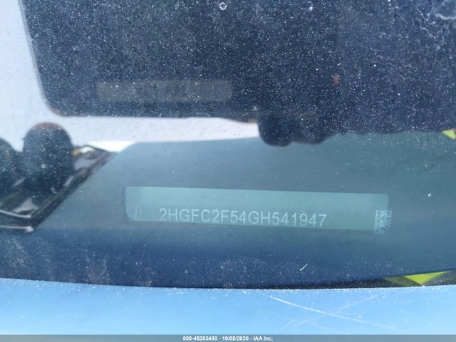 2HGFC2F54GH541947 Honda Civic Lx