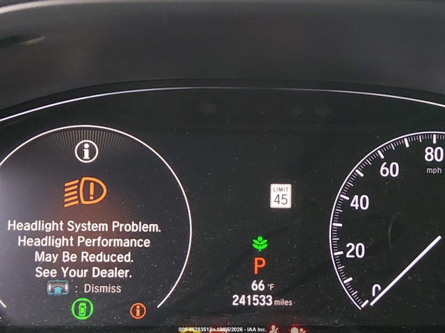 Aukcja sprzedaży 2018 Honda Accord Touring 2.0t, vin: 1HGCV2F9XJA049848, numer aukcji: 46283513