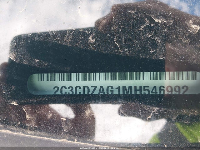 46283529 :رقم المزاد ، 2C3CDZAG1MH546992 vin ، 2021 Dodge Challenger Sxt مزاد بيع