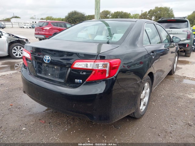 2014 Toyota Camry Hybrid Le მანქანა იყიდება აუქციონზე, vin: 4T1BD1FK2EU108255, აუქციონის ნომერი: 46283544
