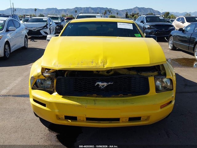 46283552 :رقم المزاد ، 1ZVFT80N855220554 vin ، 2005 Ford Mustang V6 Deluxe/v6 Premium مزاد بيع