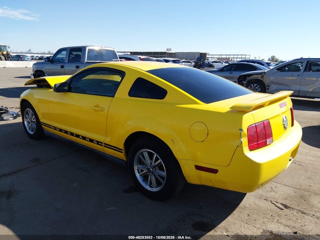 46283552 :رقم المزاد ، 1ZVFT80N855220554 vin ، 2005 Ford Mustang V6 Deluxe/v6 Premium مزاد بيع