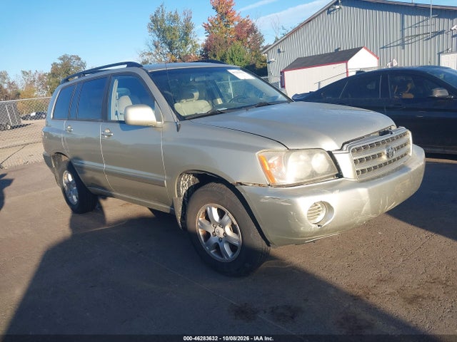 46283632 :رقم المزاد ، JTEGF21A030117027 vin ، 2003 Toyota Highlander V6 مزاد بيع