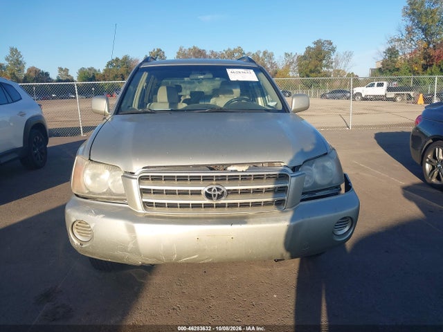 2003 Toyota Highlander V6 მანქანა იყიდება აუქციონზე, vin: JTEGF21A030117027, აუქციონის ნომერი: 46283632