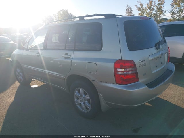 2003 Toyota Highlander V6 მანქანა იყიდება აუქციონზე, vin: JTEGF21A030117027, აუქციონის ნომერი: 46283632